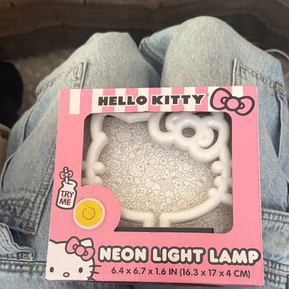 Hello Kitty White Neon Light Decor